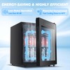 STAIGIS Beverage Refrigerator, 1.6 Cu.ft Mini Fridge w/ 45 Can