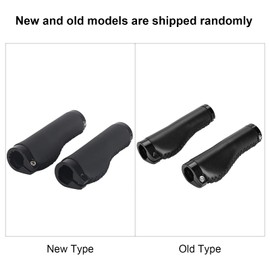 Bicycle Handle Grips, Bicycle Grip Cover, Bar Grips, PU Leather, 1 Pair Handlebar Grips, Anti-Slip, Ergonomic, Shock Absorption, Comfortable to Ride, Easy Installation, Replacement, Accessories Retro