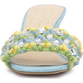 Jessica Simpson Women's Cameleah Heeled Sandal, Chambre, 8