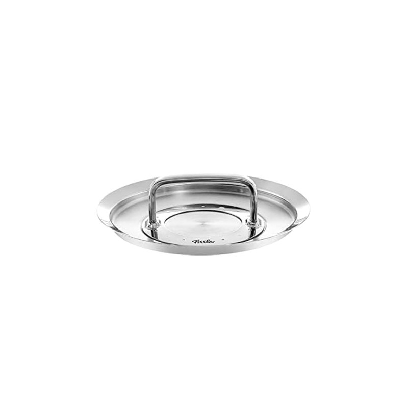 Fissler 084-108-16-600/0 Spare Part Metal Lid, 18/10 Steel, Silver