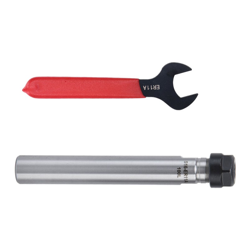 Straight Shank Tool Holder ER11 Collet Extension Rod CNC Lathe