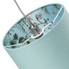 Unique and Modern Jungle Print Duck Egg 12" Lampshade with
