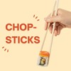 H&Co Twin Bamboo Chopsticks | 21 cm | Disposable |