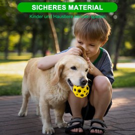 Willingood Pack of 3 Moon Balls, Spaceball, Mini Rubber Ball, Super High Bouncing Lightweight Jumping Ball, Bouncy Spaceballs for Children, Interactive Toy for Stress Relief