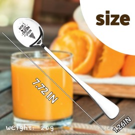 Parents Anniversary Christmas Gifts for Parent from Son Daughter Dad's Mom's Ice Cream Spoon Set for Parent Appreciation Gifts for Mom and Dad Retirement Gifts for Father Mother Parents Spoons Gift