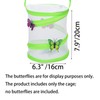Insect Garden Habitat Foldable Washable and Reusable Butterfly Cage 6.3"