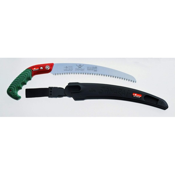Samurai ICHIBAN GC-270-LH 10-1/2" (270mm) Curved Hand Saw + Carrying Case. Made in Japan