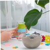 Operitacx Crochet Yarn Bowl Yarn Bowls for Crocheting Crochet Organizer