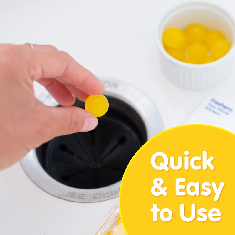 Plink Garbage Disposer Freshener and Cleaner Sink Disposal Odor Eliminator
