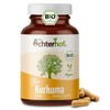 Turmeric Capsules High-Dose Organic 600 mg Curcuma Powder per Capsule,
