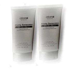 beautiful [Beauty Nara] Atomy Sunscreen White 60ml 2-Pack / [뷰티나라] 애터미 선크림 화이트 60ml 2개입