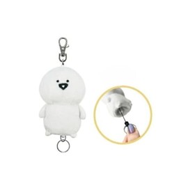 S 16749 [With Stationery] Plush Reel Key Cover [Key Chain] [Key Ring] [Charm] [Key Holder] [Key Holder] [Storage] [Miscellaneous Goods] [Goods] [Cute], -