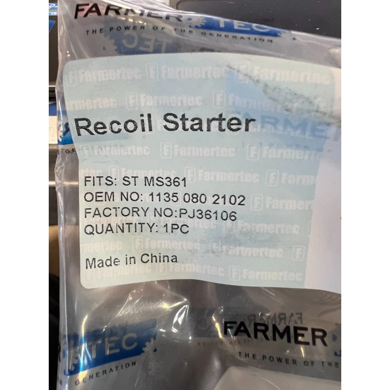 Farmertec Recoil Pull Starter Start For Stihl MS361 MS 361