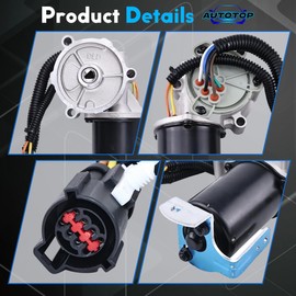 Transfer Case Motor Compatible with Ford Explorer Sport Trac Ranger Mazda B2300 B2500 B3000 B4000, Replace 600-807 48-202 48-223 SK600807