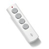 Intertechno ITLS-16 RF Wireless White Remote Control, Push Buttons -