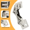 Cabinet Hinges, Pack of 2, 175 Degree Hinges for Cabinet