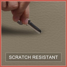 ACROPIX Pair Beige Microfiber Leather Door Panel Insert Cards Cover for Ford for Mustang 2005-2009 Car Parts