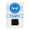 V Safety Ppe Station - Goggles - 1 Holder -