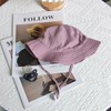RUNQIU 【Cotton Baby Hat】 Perfect for sun protection! Floral children's