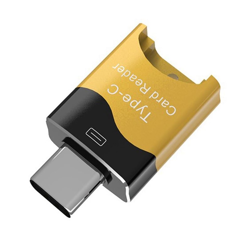 Snblzhef Type-C Card Reader Mobile OTG Card Reader Hidden Card