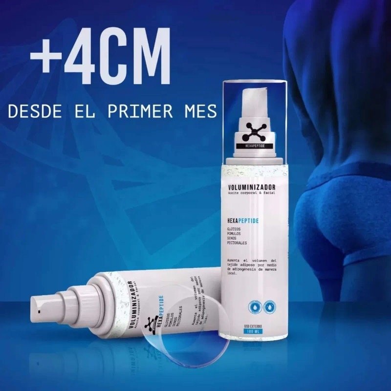 Crema de Hexapéptidos para Volumen de Glúteos: Efecto Rellenador y