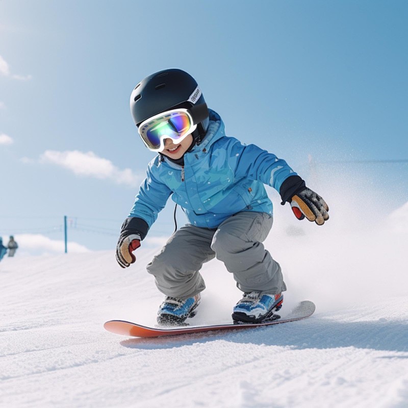 Kids Ski Goggles, Ski Goggles with UV Protection, Skiing Goggles