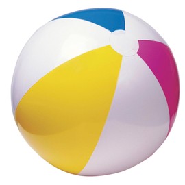 Intex Inflatable Beach Ball , Rainbow-glossy Panel