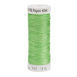 Sulky Lime Green-Thread Rayon 40, Acrylic, Multicolour, 1.27x1.27x5.2 cm