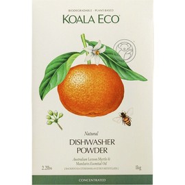Koala Eco Natural Dishwasher Powder Lemon Myrtle & Mandarin 1kg