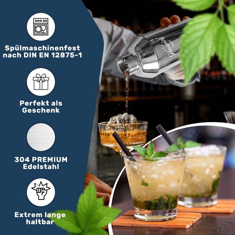 Grevening Cocktail Shaker Set of 4