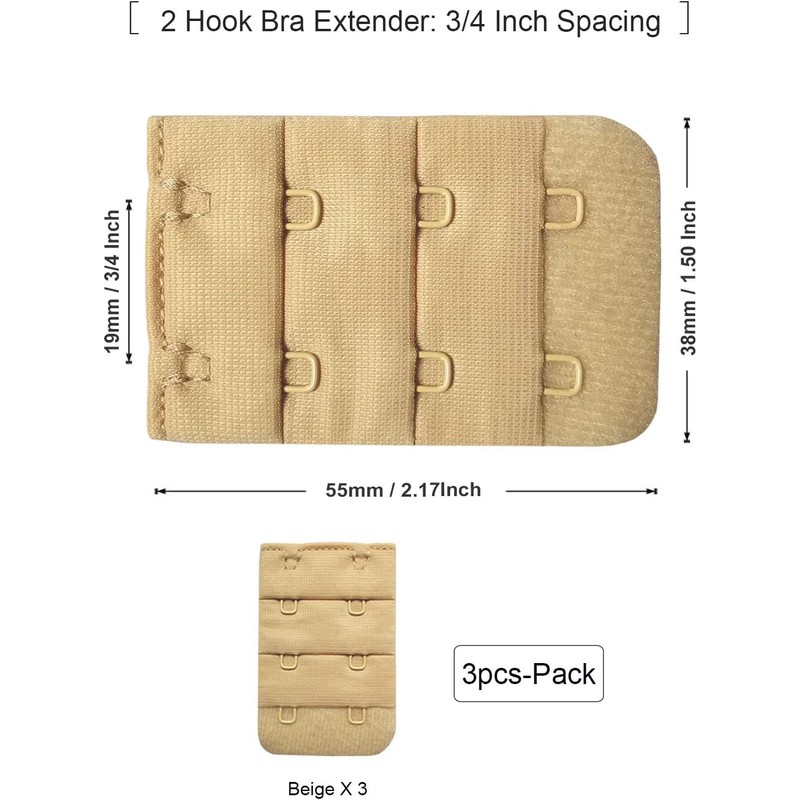 SUREMATE Bra Band Extender 2 Hook /3 Hook /4 Hook
