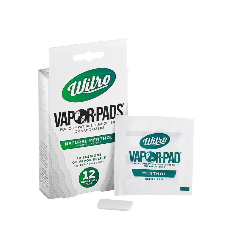 Wilro Menthol Vapor Pads (12-Pack)