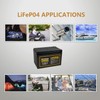 NERMAK 12V 16Ah Lithium LiFePO4 Deep Cycle Battery, 2000+ Cycles