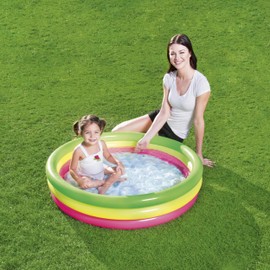 Bestway Summer Set Paddling Pool | Swimming Pool Toys, Water Pool Toys, Inflatable Baby, Kids Pool for Outdoors, Multiple Sizes