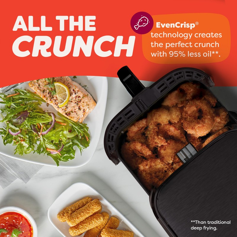 Instant Pot Vortex 6QT XL Air Fryer, 4-in-1 Functions that