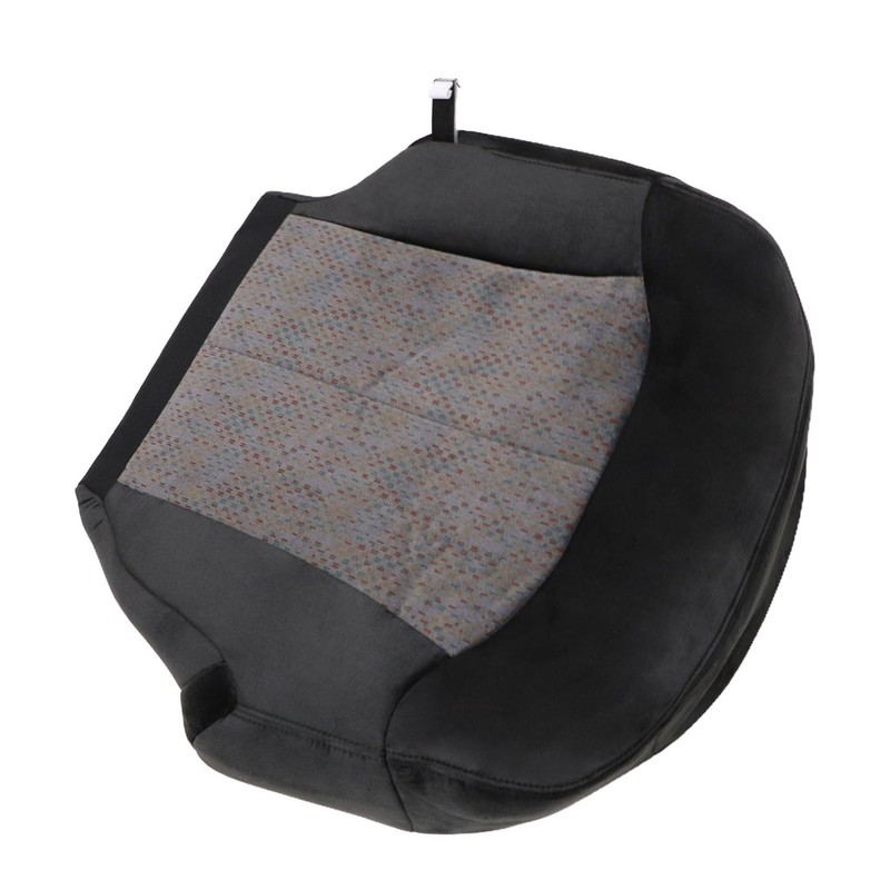 Priprilod Driver Side Bottom Replacement Seat Cover Cloth Dark Gray