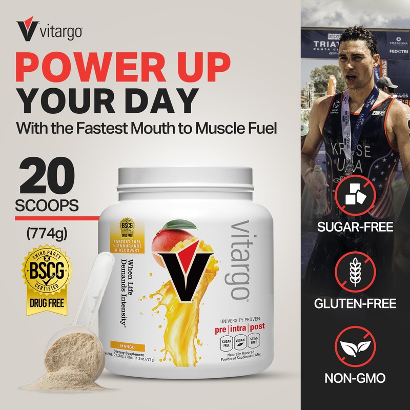 Vitargo Carbohydrate Powder | Feed Muscle Glycogen 2X Faster |