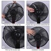 sourcing map Electric Fan Dust Cover 18 Inch Washable Dustproof