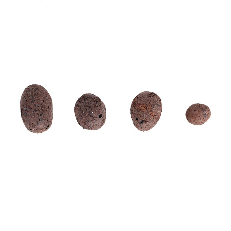 Sren Convenient Clay Pebbles Growing Media, Reusable Anion Clay Rocks,