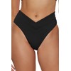BECCA Women's Standard Color Code High Waisted Shirred Bikini Bottom,