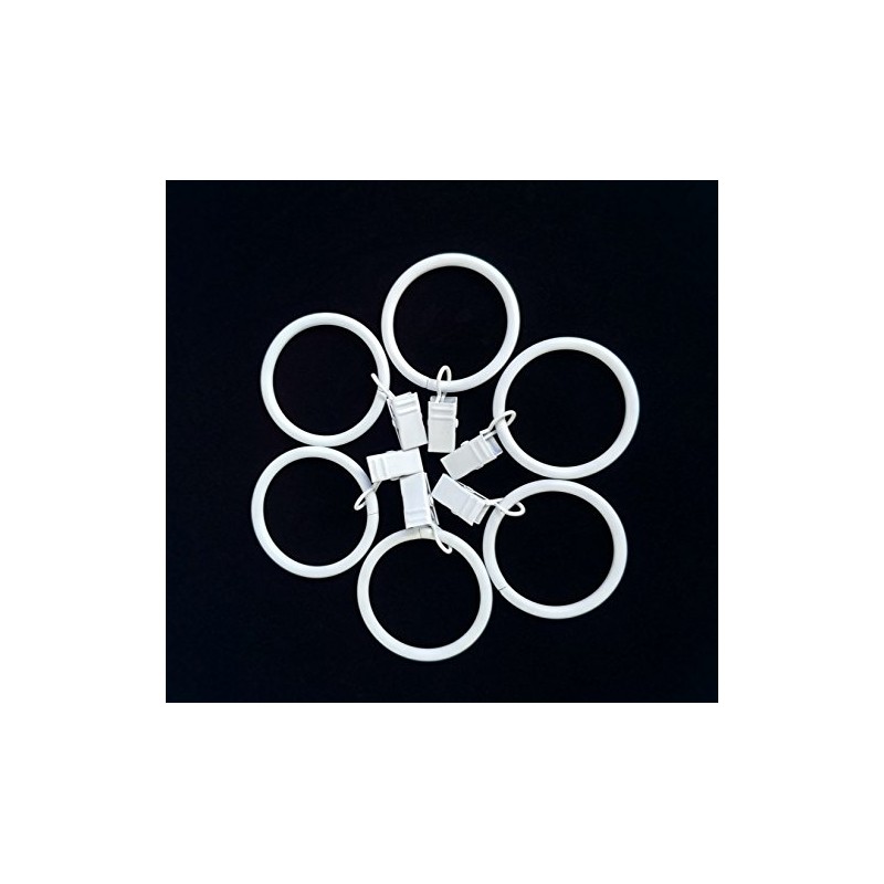 T-Juan MM (1.5") 1.5 Inches Smooth Metal Curtain Rings with