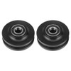 Nikou Sliding Door Rollers, 2 Pieces Sliding Barn Door Wheel