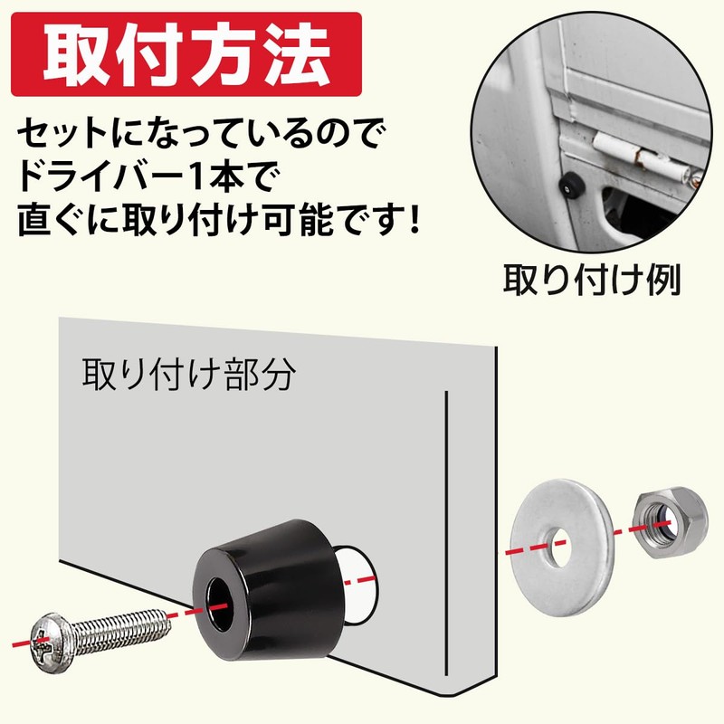 FJmark Light Tiger Aori Rubber Door Stop Rubber Guard Set