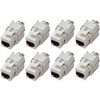 KOSCOM CONNECT Keystone Module CAT7 | STP RJ45 Panel Socket