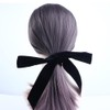 Leadigol Elastic Hair Rope Gift Velvet Party Ribbon Bow Hair