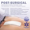EVERLIT Post-Surgical Dressing | Sterile Waterproof Adhesive Dressing for Post-Operative
