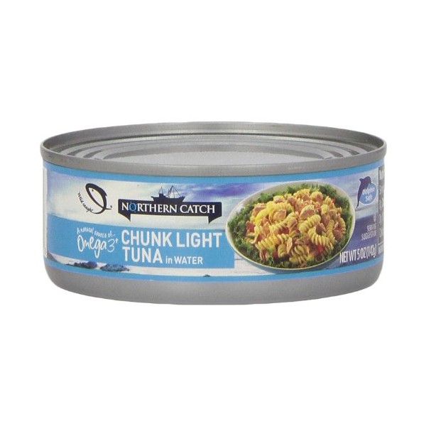 Northern Catch Chunk Light Tuna in Water, 5-Ounce (Pack of