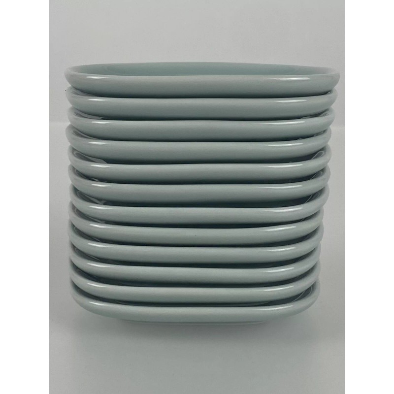 Lot of 12 DELTA AIRLINES ALESSI Small/Mini Asian Plate 3.5"