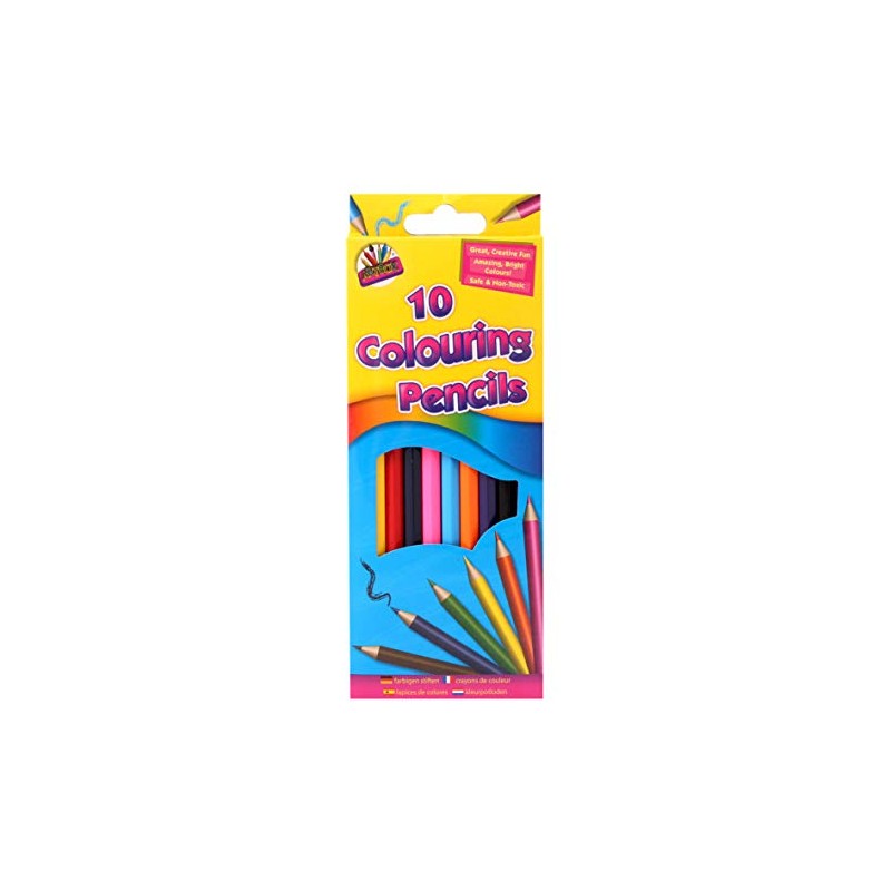 THE ART BOXArtbox Full Size Colour Pencil (Pack of 10)