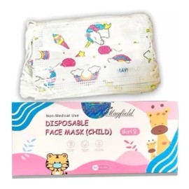 Cubrebocas Ttp Desechable Infantil Mayfield/caja Master Mix